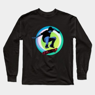 Skateboarding style Long Sleeve T-Shirt